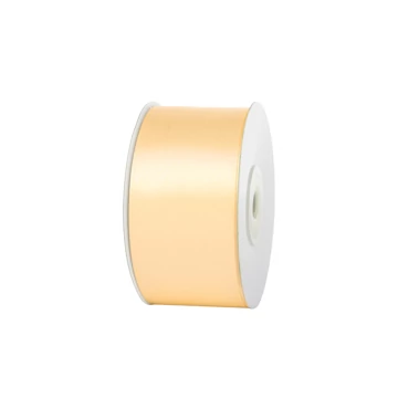 Szatén szalag 38 mm 22,86 m, SS-SZ-38-076 krém