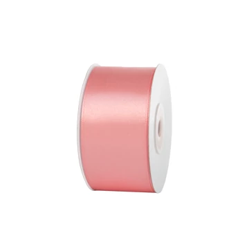 Szatén szalag 38 mm 22,86 m, SS-SZ-38-693 púder rózsaszín