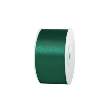 Szatén szalag 38 mm 22,86 m, SS-SZ-38-625 sötét zöld