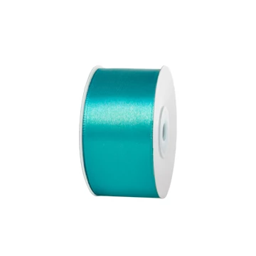Szatén szalag 38 mm 22,86 m, SS-SZ-38-031 türkízkék