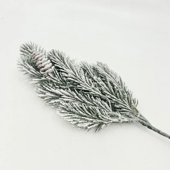 Havas fenyő ág – 35 cm, tobozzal