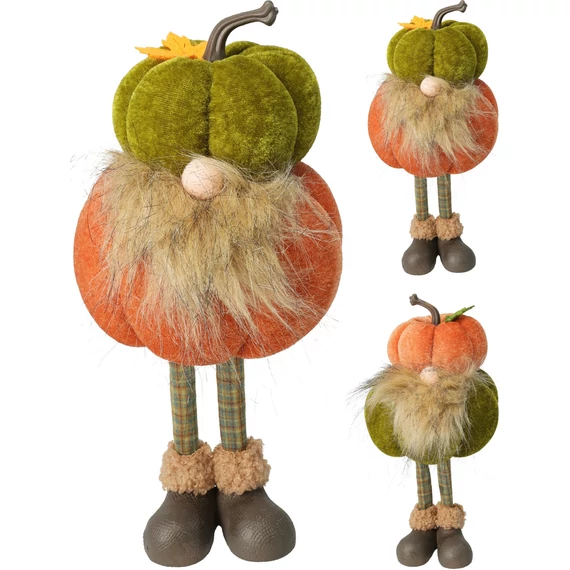 Tökös törpe dekoráció – 23 cm
