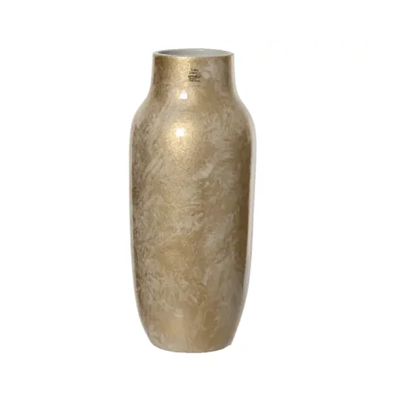 Kerámia váza arany zuzmarás – 52 cm