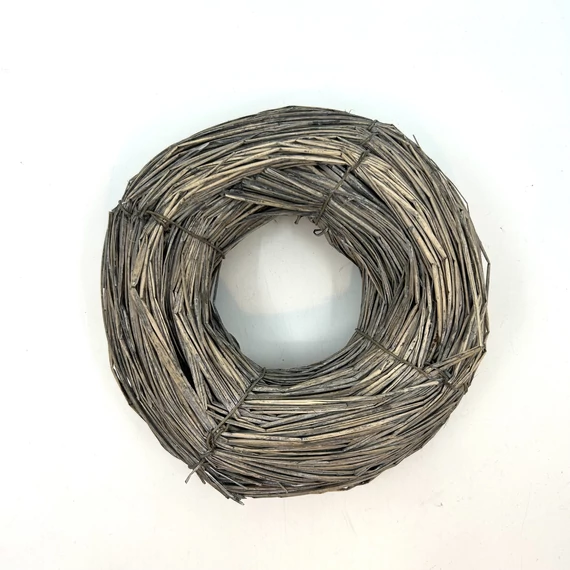Koszorú szürke 20 cm