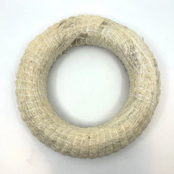 Szizálos koszorú alap 25 cm