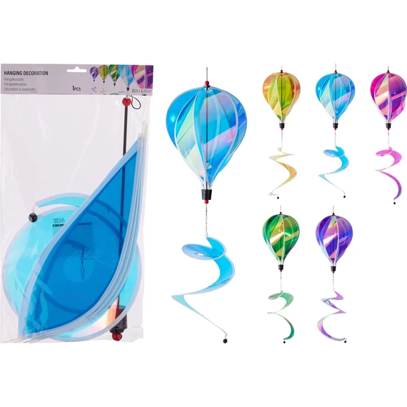 Hőlégballon szélspirállal 110 cm