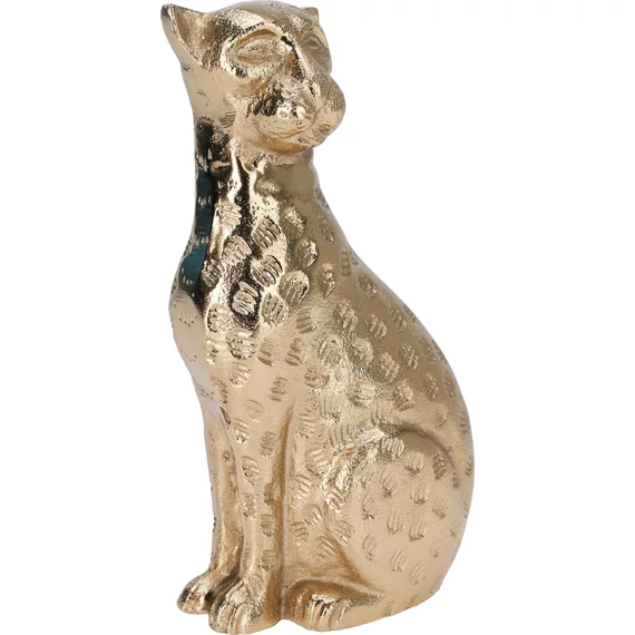 Leopárd arany 19 cm