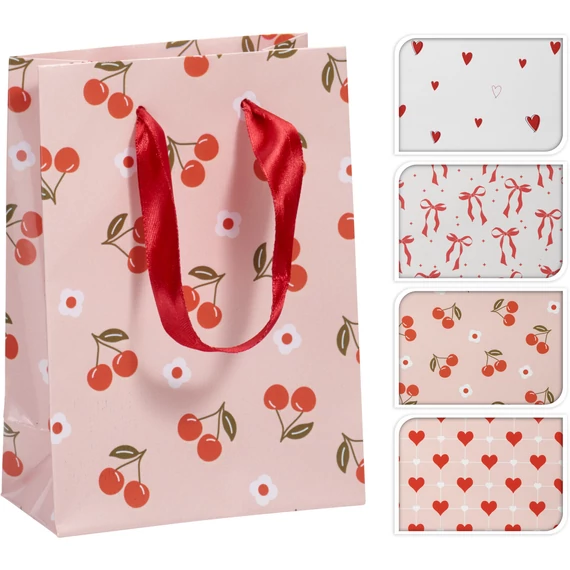 Mintás ajándéktasak 16x11,5x6 cm