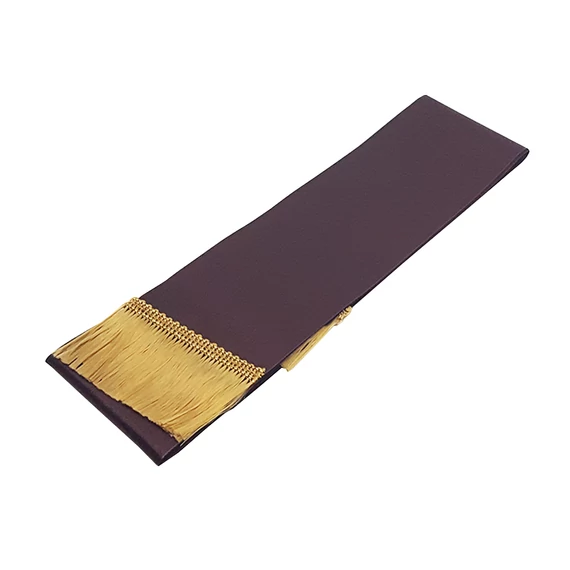 Csokorszalag színes 7 cm 2 db-os, sötétbordó