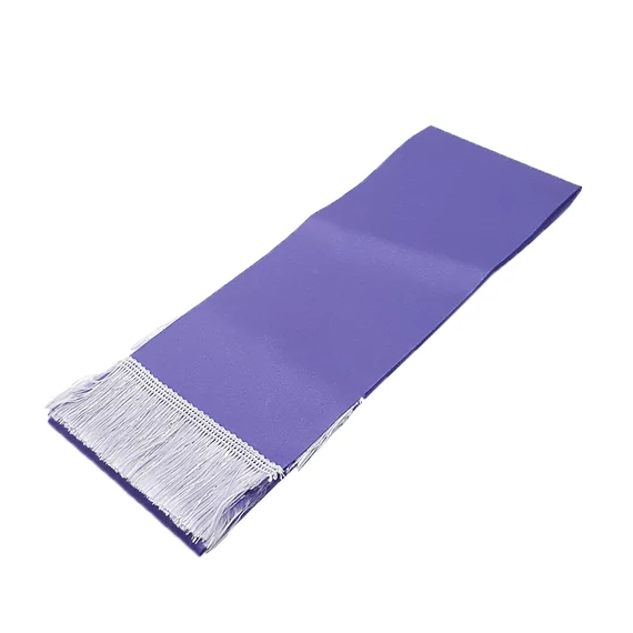 Csokorszalag színes 10 cm 2 db-os, sötétlila