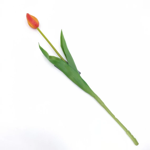 Tulipán gumi narancsos 42 cm