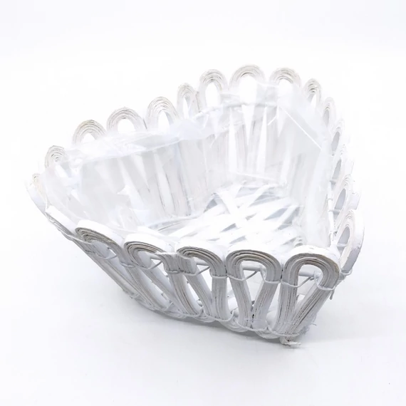 Szív alakú kosár JL-C23-118, 18,5x19,5 cm