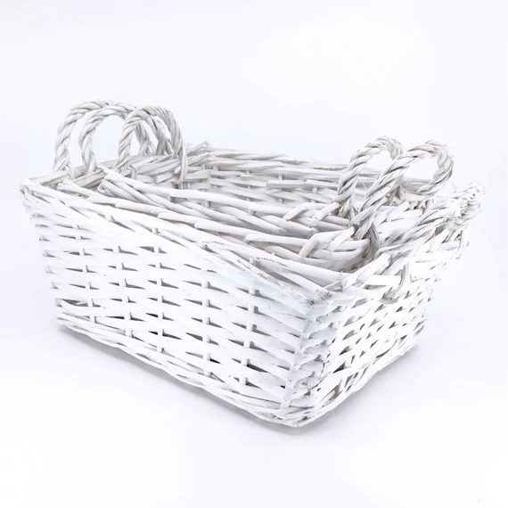 Tégla kosár F20059 3 db, 30x20 cm + 25x18 cm + 20x13 cm