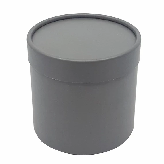 Doboz színes 12 cm, szürke
