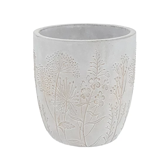 Pitypangos beton kaspó orchideás 11,5 cm