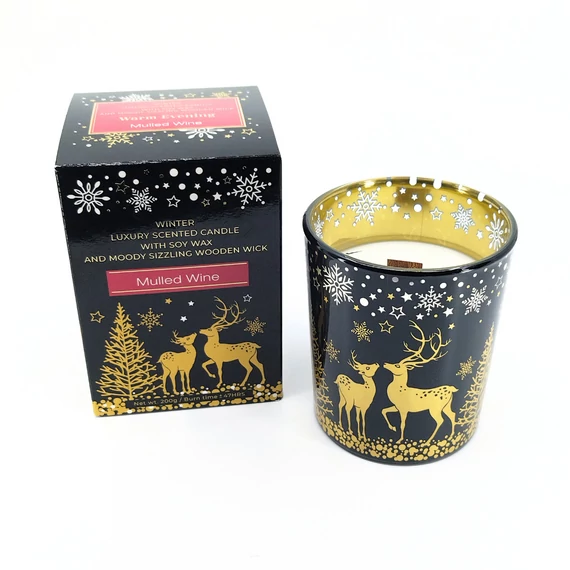 Gyertya fakanóccal MulledWine 200 gr