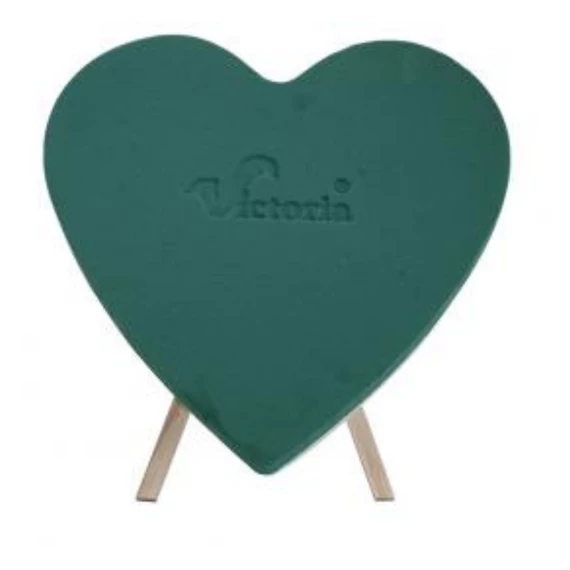 Vizes szív ECO 30 cm állványos