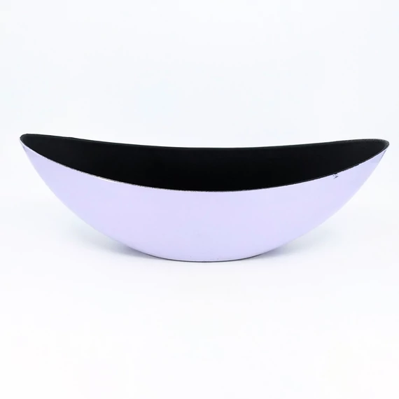 Csónak alakú műanyag 34x11 cm lila