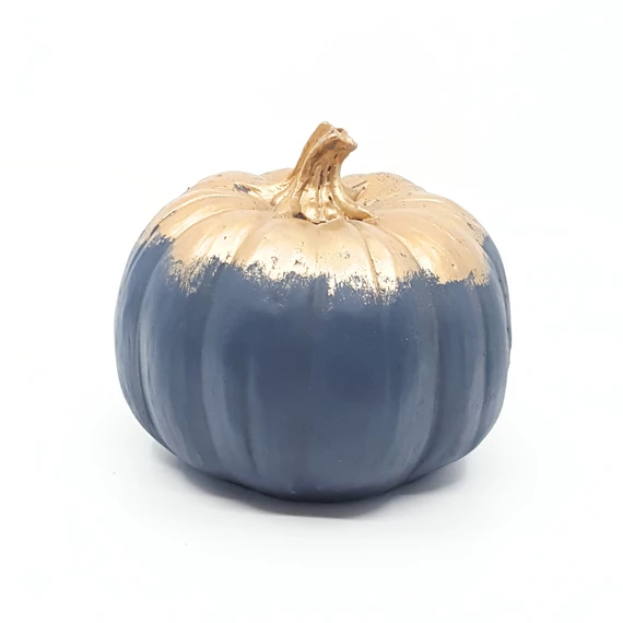 Tök poly 14,5 cm arany/kék