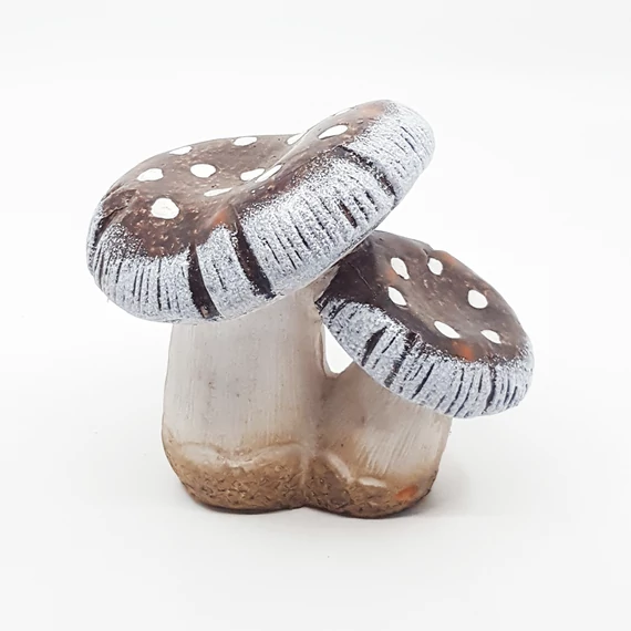Gomba pöttyös kerámia 15,5 cm
