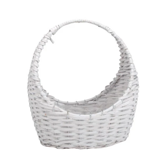 Kosár fehér 41 cm