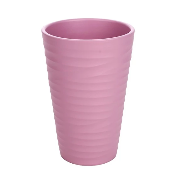 Wave orchidea váza 24 cm pasztel rózsaszín