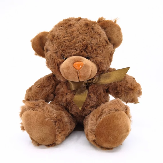 Maci barna plüss 15 cm