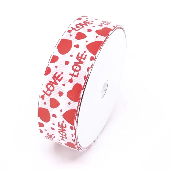 Love felíratos szalag – 1,5 cm × 18,2 m