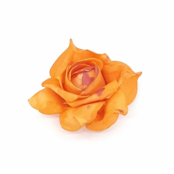 Polyfoam rózsafej 10 cm 12db/csomag, narancs