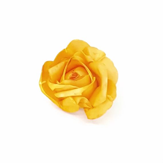 Polyfoam rózsafej 10 cm 12db/csomag, sárga