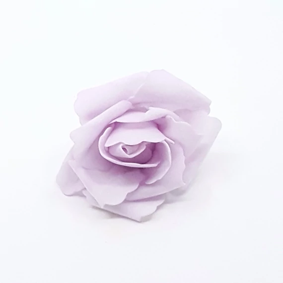 Polyfoam rózsafej 7 cm 12 db/csomag, halvány rózsaszín