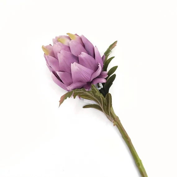 Protea selyem 45 cm  lila FAY151669