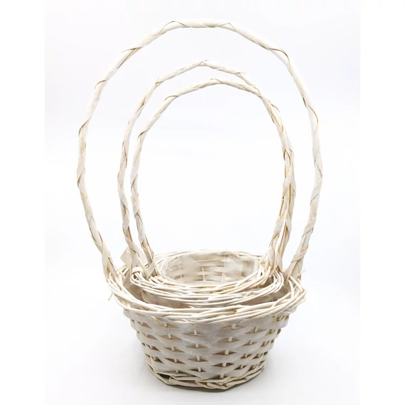 Vessző florentin kerek s/3 90-21-52, 20x20 cm + 16x16 cm + 12x12 cm