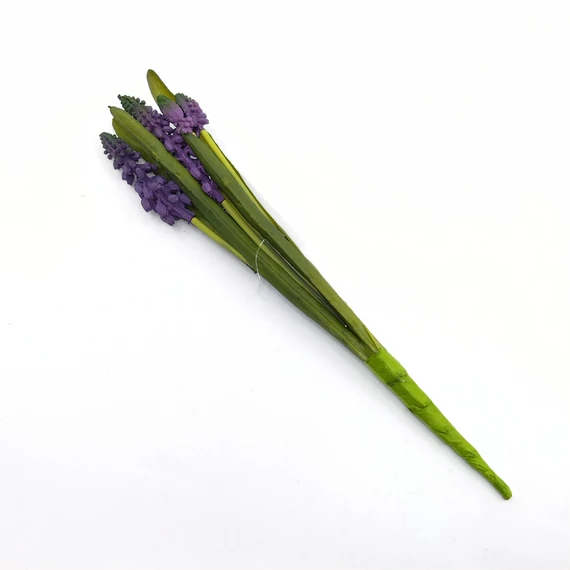 Fürtös gyöngyike x5 24 cm, lila