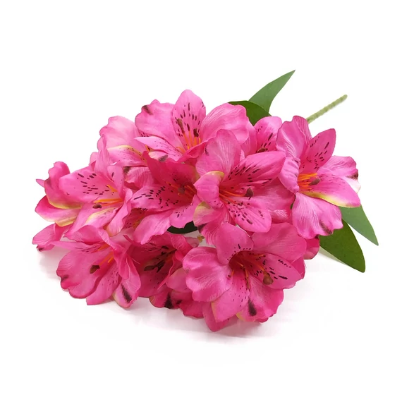 Inkaliliom selyem 36 cm, magenta