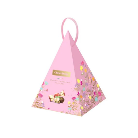 Chocolady Pyramid pink 130 gr.