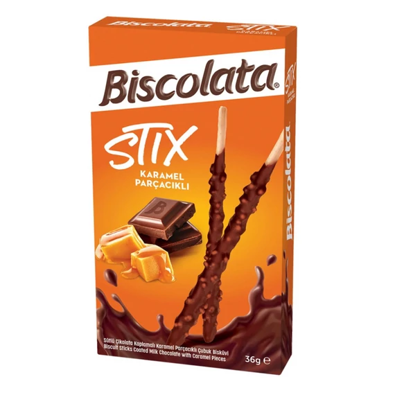 Sölen Biscolata Stix karamell – 36 g