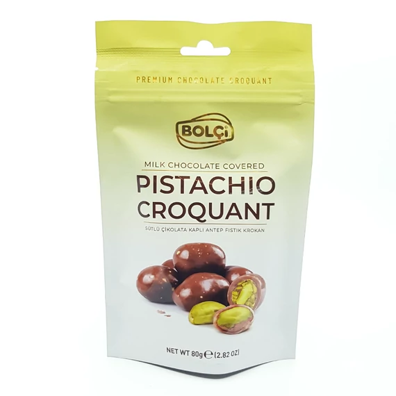 Bolci tejcsokis pisztáciás grillázs 80gr