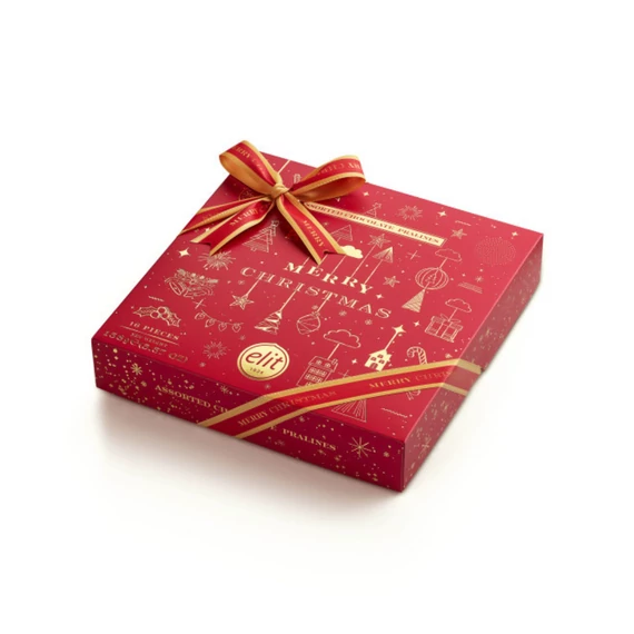 Elit pralines MerryXmas red 158 gr.
