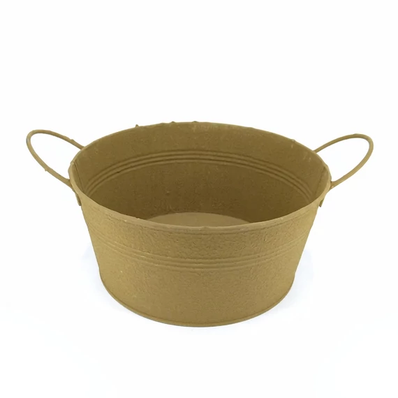 Cink tál old gold 21 cm