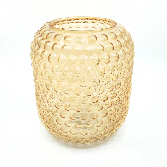 Pöttyös váza/mécsestartó 22 cm