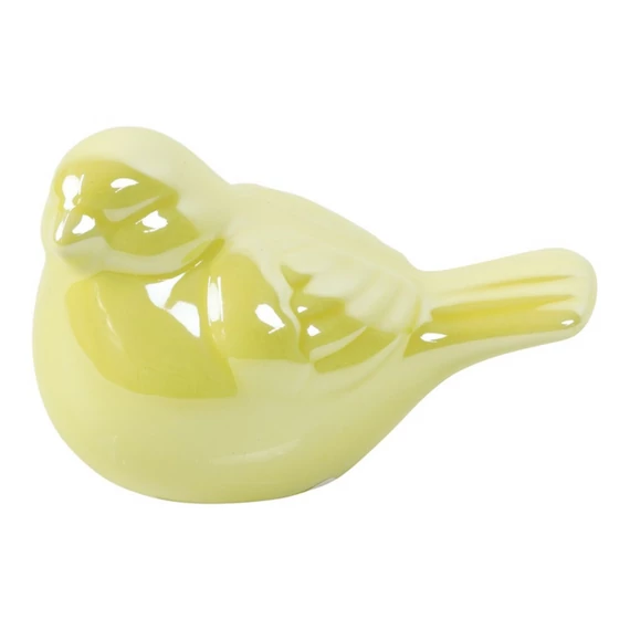 Aurora madár 9 cm sárga