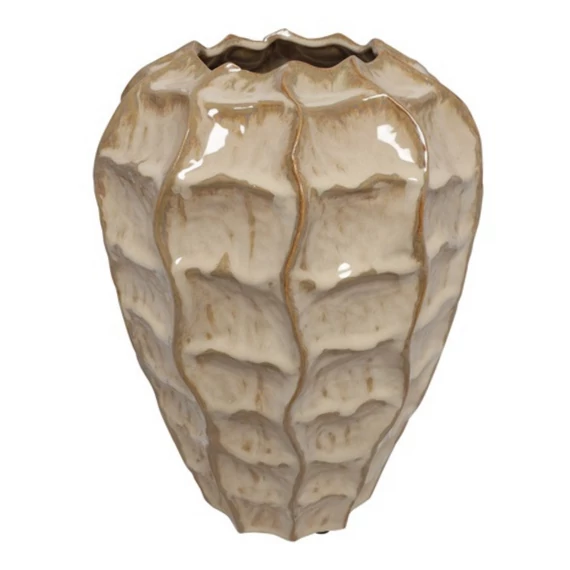 Rialto váza beige '820187'  23x30 cm