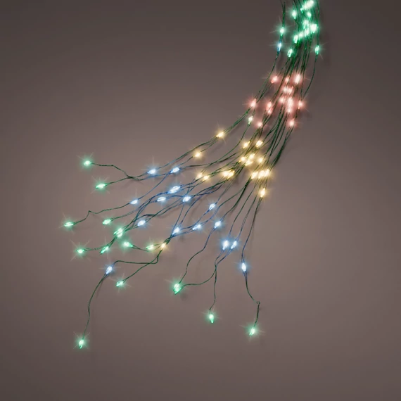 Micro led karácsonyfára 240cm multi