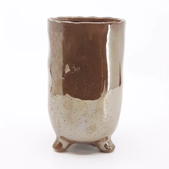 Lábas magas kaspó – fényes, 10 cm