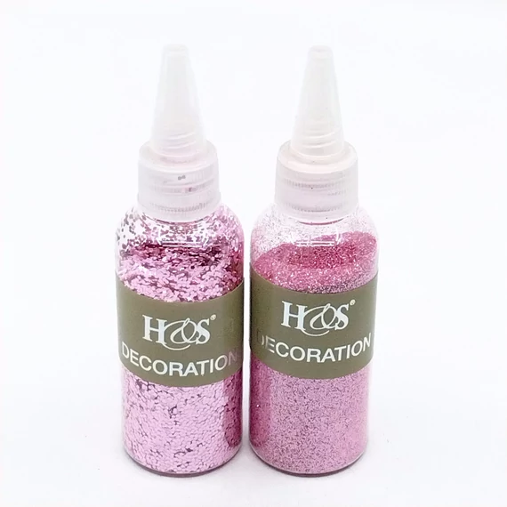 Glitter rózsaszín 40 gr.