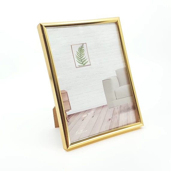 Képkeret – 15×20 cm, arany