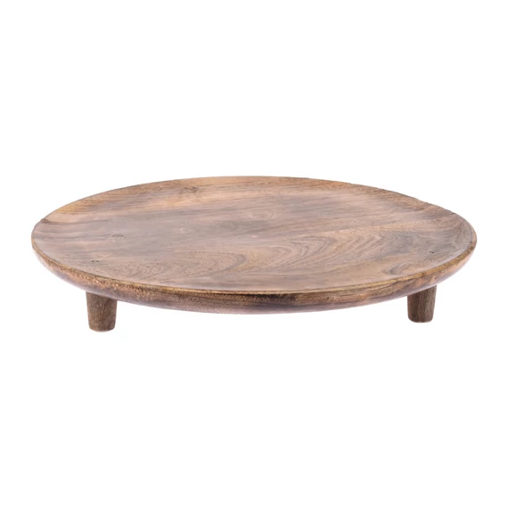 Kerek tál – mangó fa, 37 cm