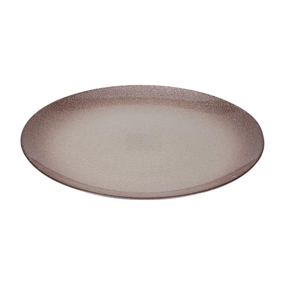 Üveg tál 28 cm ivory