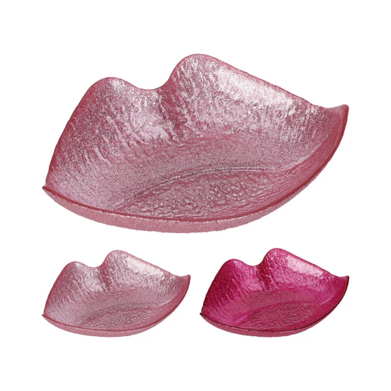 Lips Desi üvegtál 17 cm